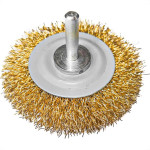 Escova De Aco Circular Mil Kits Para Furadeira 3 X1/2'' Com Haste - M29