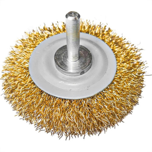 Escova De Aco Circular Mil Kits Para Furadeira 3 X1/2'' Com Haste - M29