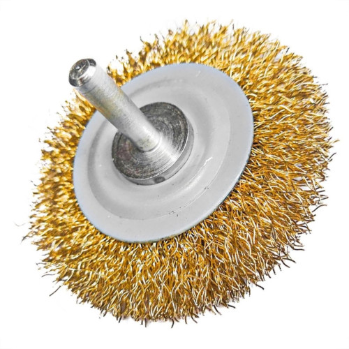 Escova De Aco Circular Mil Kits Para Furadeira 3 X1/2'' Com Haste - M29