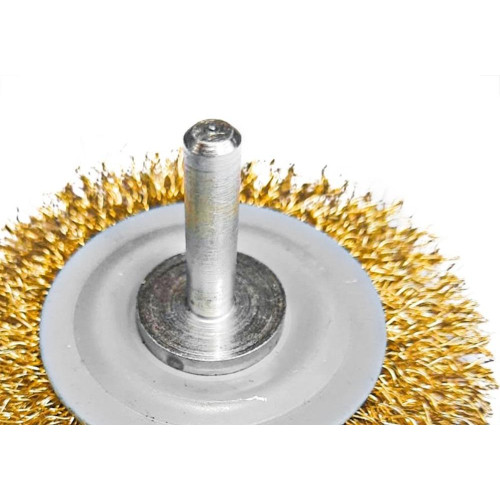 Escova De Aco Circular Mil Kits Para Furadeira 3 X1/2'' Com Haste - M29