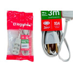 Extensao Daneva Sort 2 Polos Paralela 0,75Mm Cinza - 3M - 1513