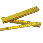 Metro Plastico Eco Duplo Amarelo - Kit C/10 Pecas