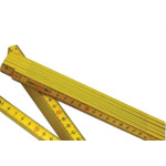 Metro Plastico Eco Duplo Amarelo - Kit C/10 Pecas