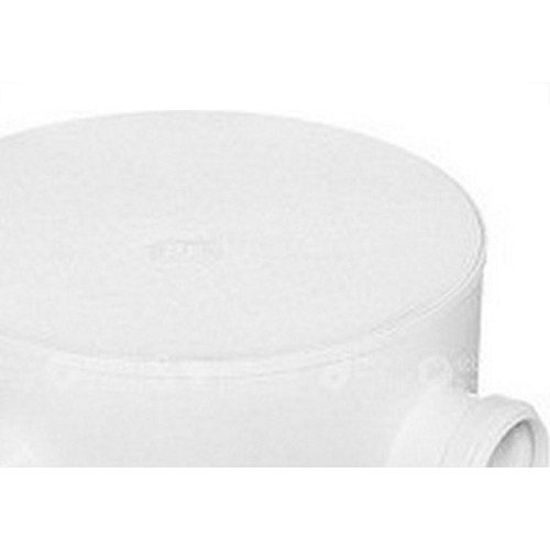 Caixa Sifonada Luconi 250X 50 Redonda Gordura Branca