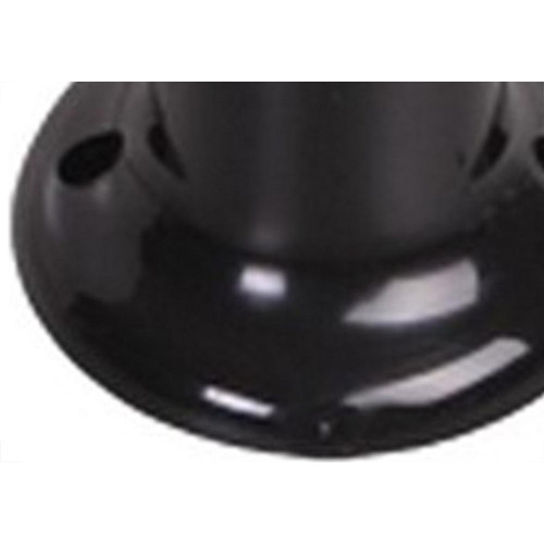 Soquete Para Teto Fixo Reto Ilumi Preto 1606 - Kit C/10 Pecas