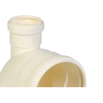 Joelho Esgoto Krona 100Mm X 50Mm Com Visita