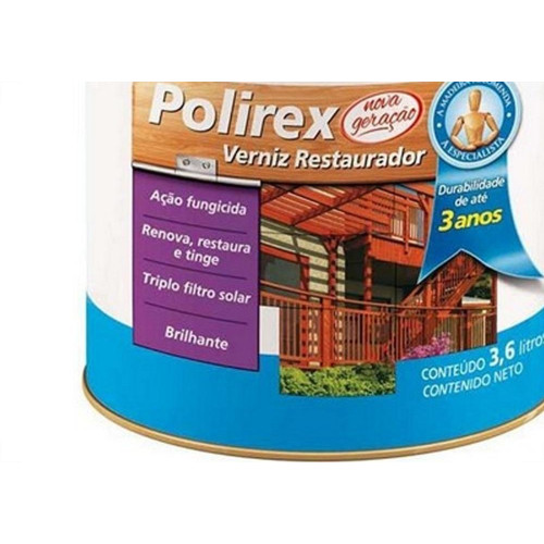 Verniz Sayerlack Polirex Imbuia Galao 3,6 Litros