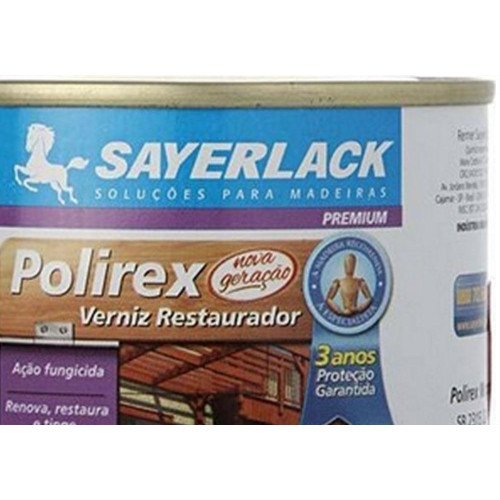 Verniz Sayerlack Polirex Mogno 225Ml