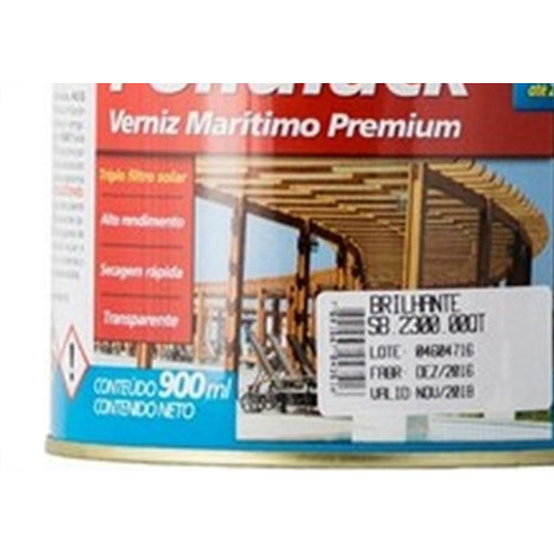 Verniz Sayerlack Poliulack Maritimo Brilhante 3,6 Litros