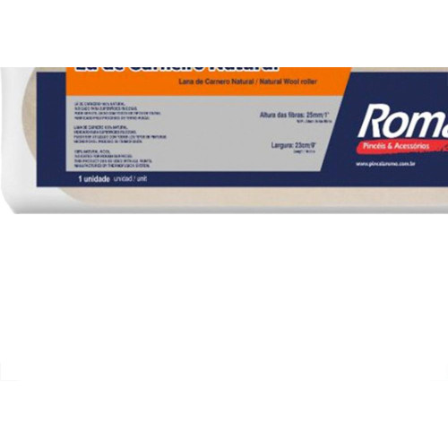 Rolo La Roma 23Cm 100% Natural 290/23