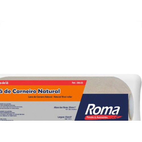 Rolo La Roma 23Cm 100% Natural 290/23