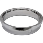 Porta Grelha Pvc Dacunha Redonda 10Cm Cromada