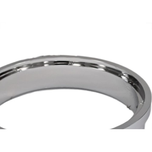 Porta Grelha Pvc Dacunha Redonda 10Cm Cromada