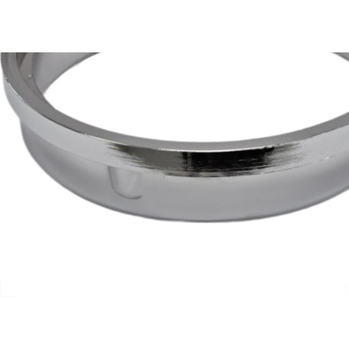 Porta Grelha Pvc Dacunha Redonda 15Cm Cromada