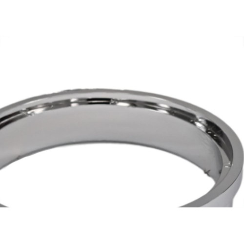 Porta Grelha Pvc Dacunha Redonda 15Cm Cromada