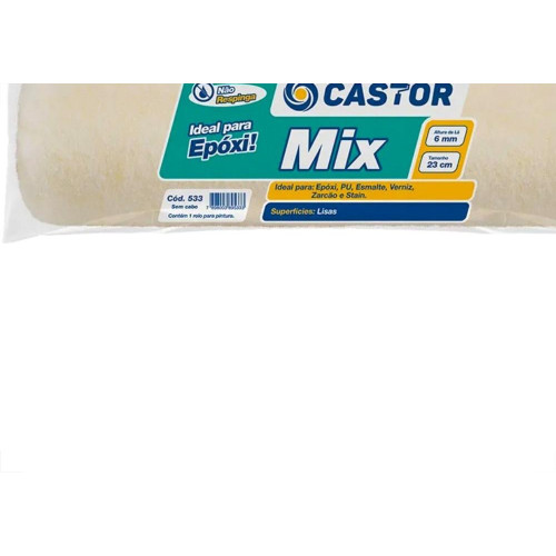 Rolo La Castor Epoxi 23Cm Nao Respinga - 533