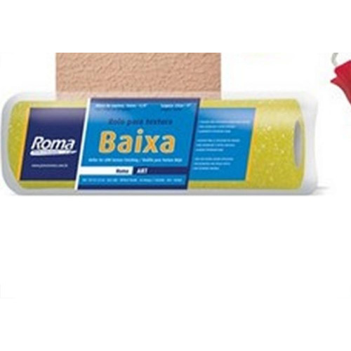 Rolo De Espuma Roma Textura 15Cm Com Cabo - 431-15