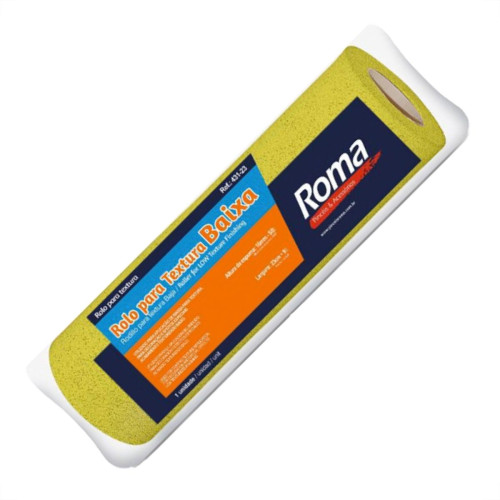 Rolo De Espuma Roma Textura Baixa 23Cm Sem Cabo - 431-23