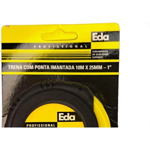Trena Eda Emborrachada Profissional10Mx25Mm Com Ima - 8Bn