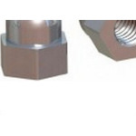 Porca Calota Inox Jomarca   3/8 X 9/16 Com 50 Pecas
