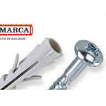 Parafuso Com Bucha 10 Cabeca Panela Auto Atarrachante Reta Pacote Com 100 Pecas Jomarca (5,5 X50Mm)