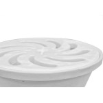Ralo Sifonado Amanco Redondo Branco 100Mm No.2