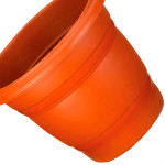 Vaso Pl.Redondo N.13 Marrom-9698