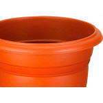 Vaso Pl.Redondo N.13 Marrom-9698