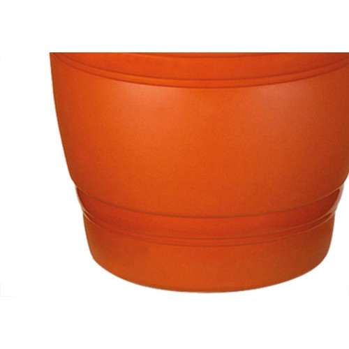 Vaso Pl.Redondo N.17 Marrom-9398