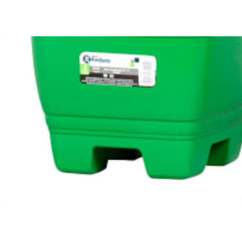 Vaso Pl.Quadrado N.17 Verde-9348