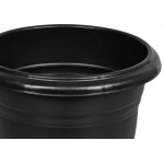 Vaso Pl.Redondo N.22 Preto-9199