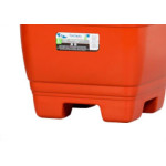 Vaso Pl.Quadrado N.22 Marrom-9449