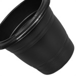 Vaso Pl.Redondo N.28 Preto-9200
