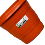 Vaso Pl.Redondo N.28 Marrom-9400