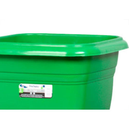 Vaso Pl.Quadrado N.28 Verde-9350