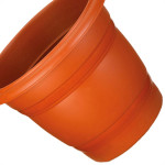 Vaso Pl.Redondo N.42 Marrom-9402