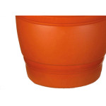 Vaso Pl.Redondo N.42 Marrom-9402