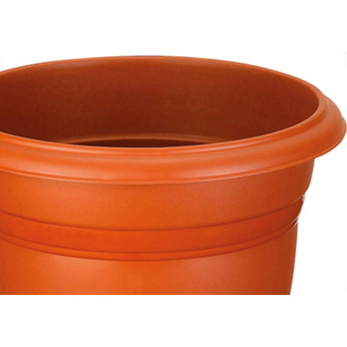 Vaso Pl.Redondo N.42 Marrom-9402