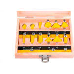 Fresa P/Tupia Eda C/12 Pcs 6Mm-9Zp