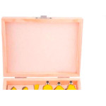 Fresa P/Tupia Eda C/12 Pcs 6Mm-9Zp