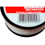 Linha P/Ped.Rossi Trancada C/100Mt - Kit C/12 PC