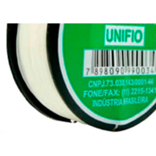 Linha P/Ped.Lisa Unifio C/100Mt - Kit C/12 PC