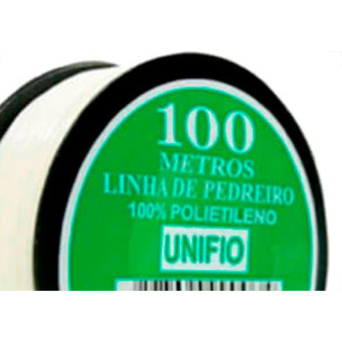 Linha P/Ped.Lisa Unifio C/100Mt - Kit C/12 PC