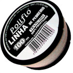 Linha P/Ped.Polifio Trancada C/100M - Kit C/12 PC