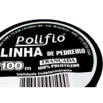 Linha P/Ped.Polifio Trancada C/100M - Kit C/12 PC