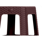 Banqueta Rattan Rischioto Marron