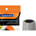 Engate Rapido Pvc P/Mangueira Tramont.1/2''
