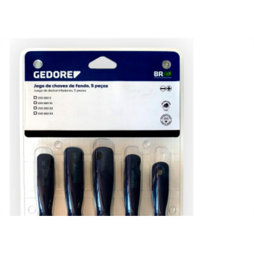 Jg Chave Fd/Ph Gedore C/5Pc