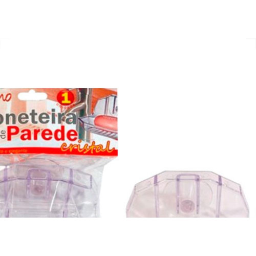 Saboneteira P.S.Cristal Tran -Mx117