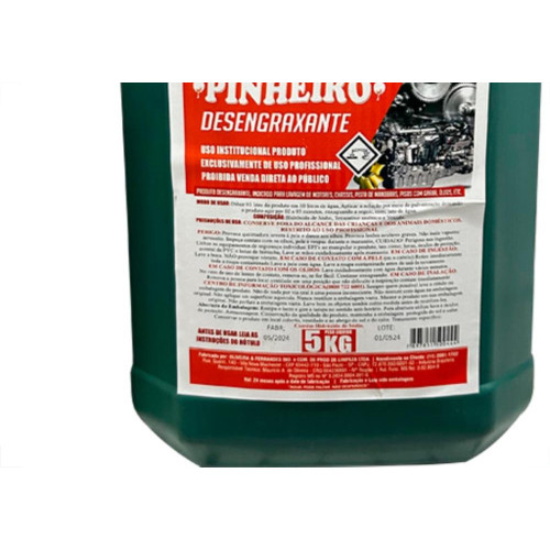 Desengraxante Pinheiro Liquido 5Lt